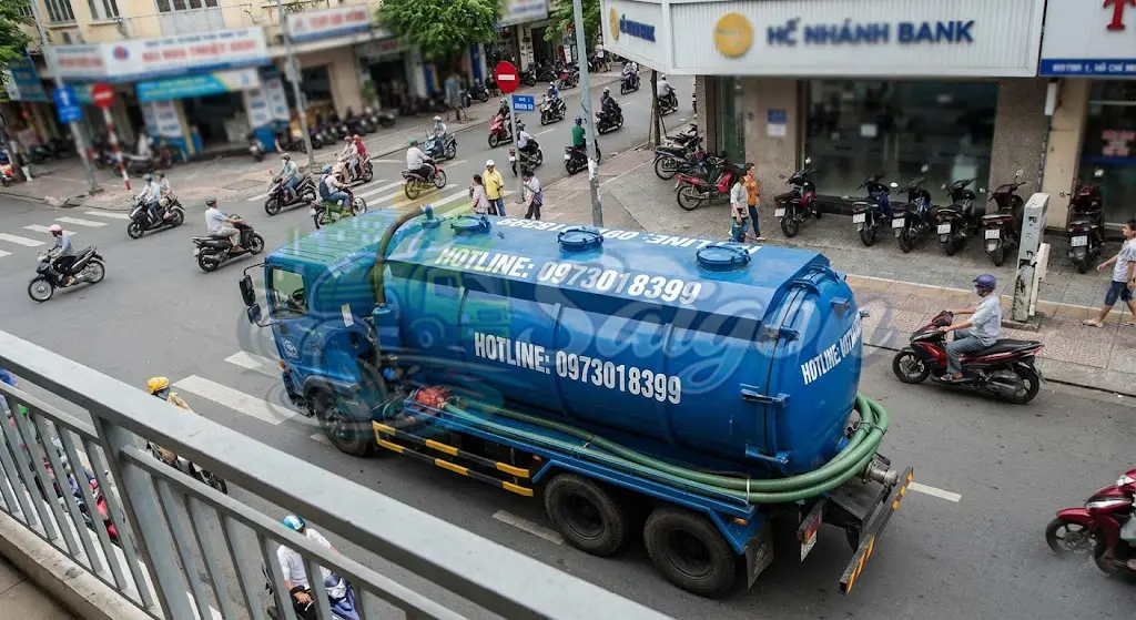 Xử lý bùn thải hầm cầu đúng quy chuẩn