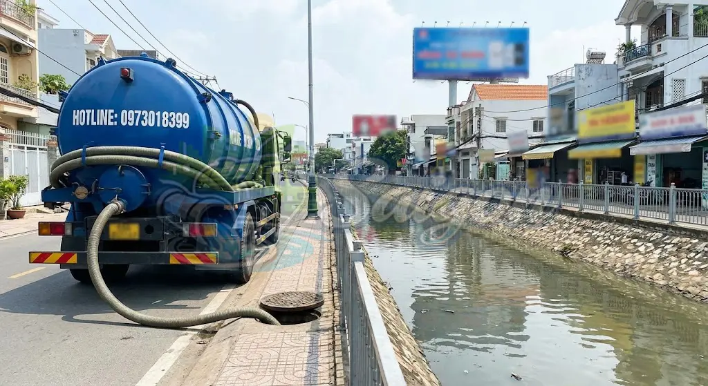 Hầm cầu bị rò rỉ xử lý như thế nào